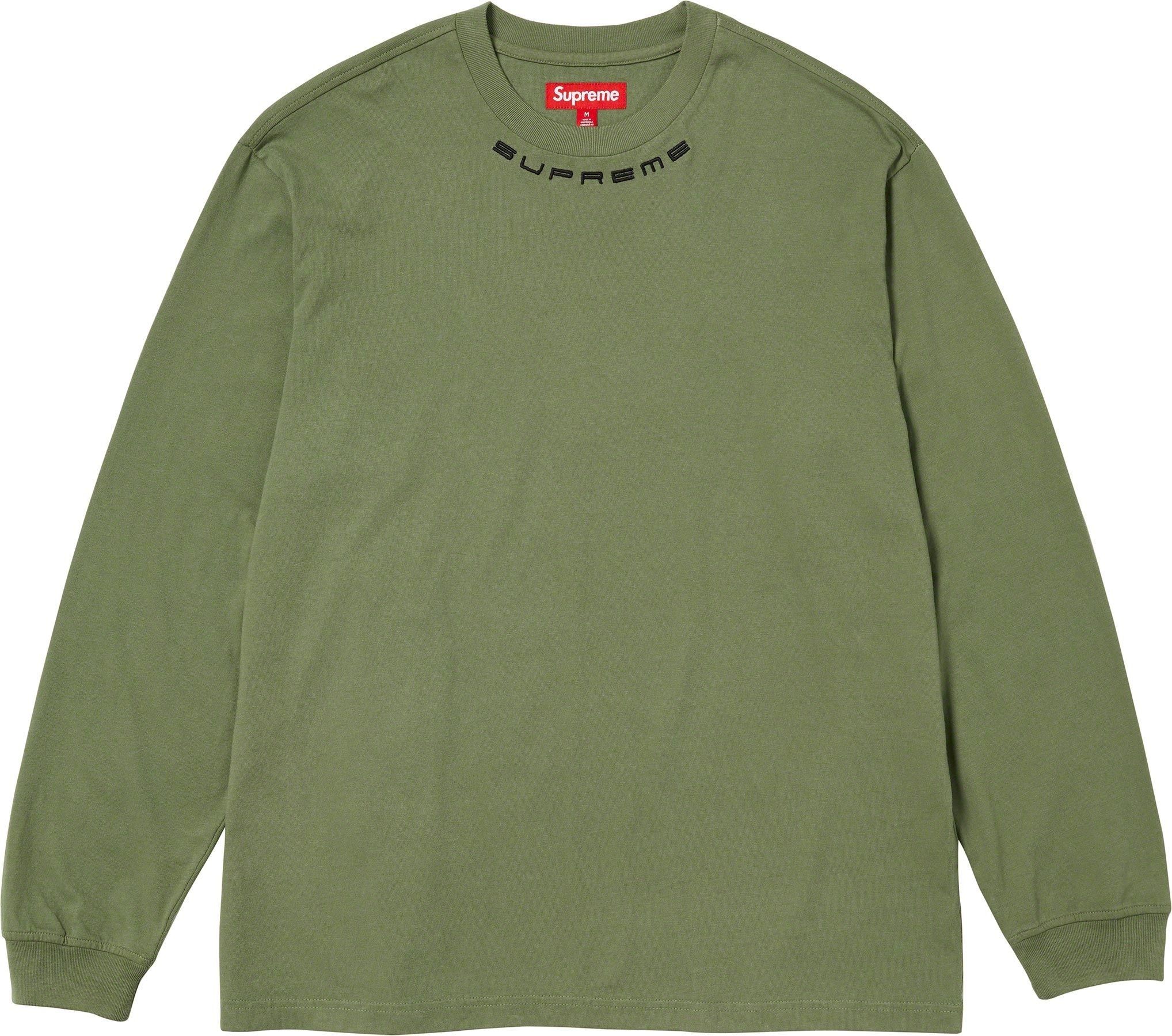 Collar Logo L/S Top view 10